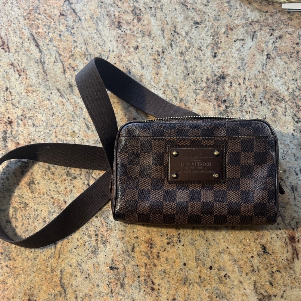 Louis Vuitton Damier Ebene Waist Bag, Bum Bag Brooklyn